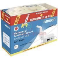 Ингалятор OMRON Comp Air NE-C21+термометр CS Medica KIDS CS-83 Omron/Япония
