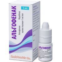 Альгофенак фл.(капли глазн.) 1мг/мл 5мл №1 Rompharm Company/Румыния