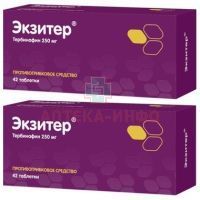 Экзитер таб. 250мг №42 (1 + 1) Озон