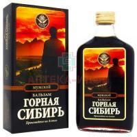 Бальзам безалкогольный СИБИРЬ горная мужской 250мл Магия трав