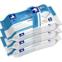 Салфетки WHITE WHALE влажн. д/интим. гигиены д/лежачих больных с экстр. каланхоэ №60х3 Авангард/Россия