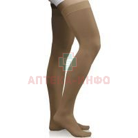 Чулки компрес. 1-кл. (18-21мм) с мыском универсал. (рост 158-170) разм. №5 (беж.) (арт. 0402) Tonus Elast/Латвия