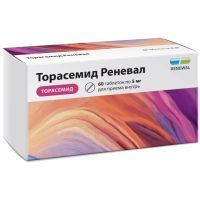 Торасемид Реневал таб. 5мг №60 Обновление ПФК/Россия