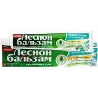 Зубная паста ЛЕСНОЙ БАЛЬЗАМ Тройной эффект Мята и Смородина на отваре трав 75мл Юнилевер Русь