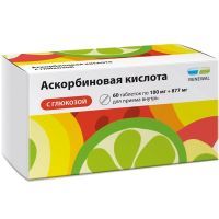 Аскорбиновая кислота, глюкоза таб. №60 Обновление ПФК