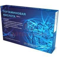 Глутаминовая кислота ВИТАМИР таб. п/об. 500мг №30 Квадрат-С