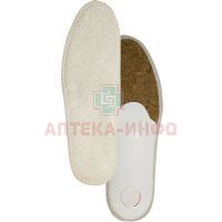 Стельки ортопедич. полужесткие хлопок-агава м/ж разм. 45 (арт. СТ-113) Тривес