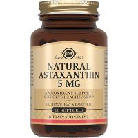 Солгар Астаксантин 5мг из микроводоросли капс. №60 Solgar Vitamin and Herb/США