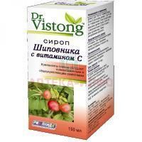 Сироп Dr. VISTONG шиповника с вит. С 150мл ВИС/Россия