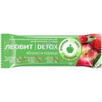 Батончик DETOX детоксикационный с яблоком и корицей 25г Леовит Hyтрио