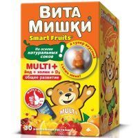 Витамишки Multi + (йод+холин) д/памяти и внимания пастилки жев. №30 Funtrition S.A.S/Колумбия/Биовид