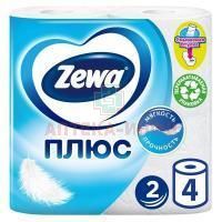 Бумага туалетная ZEWA Plus 2-слойн. №4 SCA Hygiene Products/Россия