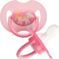Соска-пустышка КУРНОСИКИ 13074 силикон. каплевид. Единорожек (0+) Zenith Infant Products/Китай