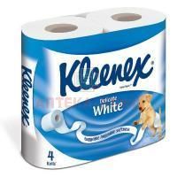 Бумага туалетная KLEENEX Delicate white №4 (белая) Kimberly Clark/Чехия
