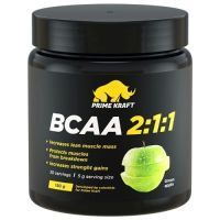 PRIME KRAFT BCAA 2:1:1 пор. (аминокислоты) Зел. яблоко 150г Прайм-крафт