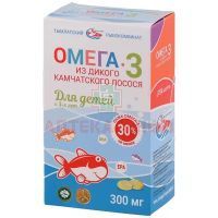 Salmonica Омега-3 из дикого камчатского лосося детский капс. 300мг №84 коробка Тымлатский рыбокомбинат