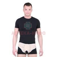 Бандаж Т-1401 Evolution грыжевой паховый двустор. разм. M (№4) беж. Тривес