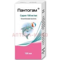 Пантогам фл.(сироп) 10% 100мл Пик-Фарма Лек