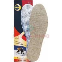 Стельки ALU FLAX из льна с алюм. фольгой разм. 35-46 Kaps/Польша