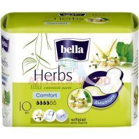 Прокладки гигиенические BELLA HERBS TILIA СOMFORT SOFTIPLAIT №10 TZMO S.A./Польша