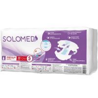 Подгузники для взрослых SOLOMED Premium Small №30 Фламинго/Россия