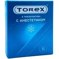 Презерватив TOREX с анестетиком №3 Бергус/Россия