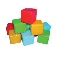 Игрушка PLAYDORADO 14001 "Кубики цветные №10" ПластМастер (Пластмассы)