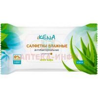 Салфетки IKENA (Икена) влажн. антибактериальные Алоэ вера №10 Гранд А.В.