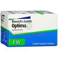 Линзы Optima FW (90 дней) Dia 14.0 BC 8.7 контактные мягкие корриг. (-2,00) №4 Bausch & Lomb
