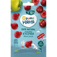 Кусочки фруктов ФРУТОНЯНЯ яблоко-вишня 15г Прогресс