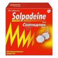 Солпадеин ФАСТ таб. раств. №24 GlaxoSmithKline Dungarvan/Ирландия