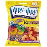 Мармелад Фру-фру Кислые колечки 80г The Candy Plus Sweet Factory/Чехия