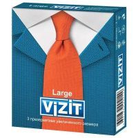 Презерватив VIZIT Large (увеличенный размер) №3 Richter Rubber Technology/Малайзия