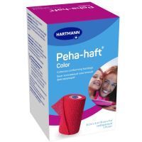 Бинт PEHA-HAFT Color Cohesive компр. самофиксир. (красн.) 8м x 4см (эласт.) Пауль Хартманн/Германия