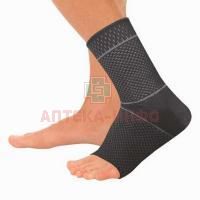 Бандаж Т-8610 на голеностопный сустав с силик. вставками разм. L (черн.) Тривес