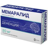 Мемаралид таб. дисперг. 20мг №30 Велфарм-М/Россия
