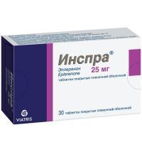 Инспра таб. п/пл. об. 25мг №30 Viatris Pharmaceuticals LLC/Пуэрто-Рико