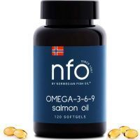 NFO Омега-3-6-9 масло лосося капс. №120 Norwegian Fish Oil AS/Норвегия
