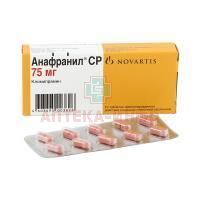 Анафранил СР таб. пролонг. п/об. 75мг №10 Novartis Pharma/Италия