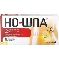 Но-шпа форте таб. 80мг №10 (блистер пач.карт.) Opella Healthcare/Венгрия