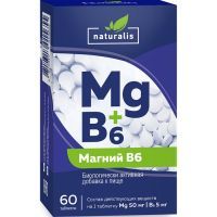 Магний+B6 Натуралис таб. №60 Аматег/Беларусь