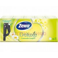 Платок носовой ZEWA Deluxe ромашка 10шт. х 10 (блок) Эссити