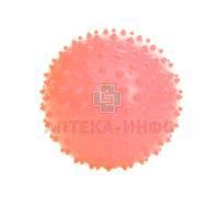 Мяч М-120 д/занятий лечебной физкультурой (АВС, с насосом, 20см., оранжевый) Yi Shuen Plastic/Тайвань