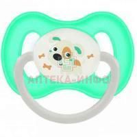 Соска-пустышка CANPOL BABIES BUNNY COMPANY латекс. (0-6мес.) (арт. 250989391) бирюз. Canpol Babies/Польша