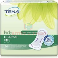 Прокладки урологические TENA Lady Normal п/недерж. №24 SCA Hygiene Products Hoogezand/Нидерланды
