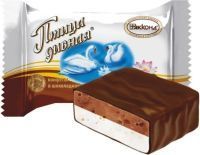 АККОНД Конфеты ПТИЦА ДИВНАЯ двухслойная в шоколадной глазури 1кг