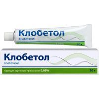 Клобетол туба(крем д/наружн. прим.) 0,05% 30г №1 Oxford Laboratories PVT Ltd/Индия