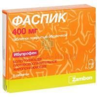 Фаспик таб. п/об. 400мг №6 Zambon S.P.A./Италия