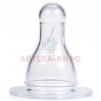 Соска CANPOL BABIES силикон. круглая быстр. поток (арт. 18/317) (Canpol Babies/Польша)