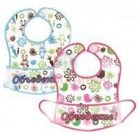 Слюнявчик ПОМА клеенчатый большой с карманом на липучке (арт. 2216-18) New People Enterprises Limited/Китай